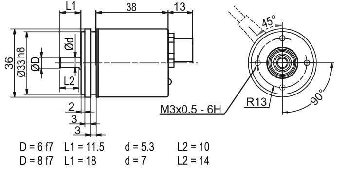 MDG 36 A Stecker Axial