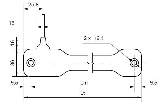 Maßzeichnung ES Sensor